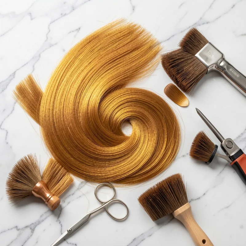 Le balayage miel : reflets dorés et chaleureux