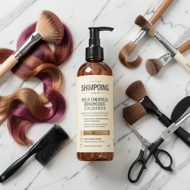 Shampoing pour cheveux colorés : bien le choisir